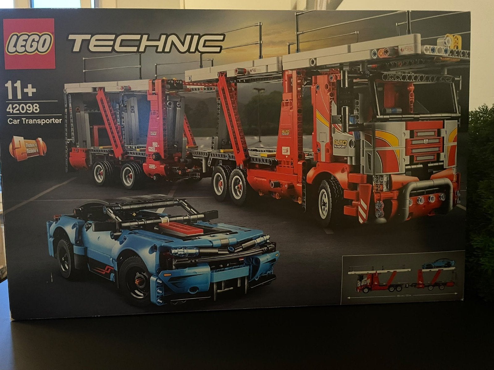 Lego TECHNIC car transporter 42098, Ophalen, Zo goed als nieuw