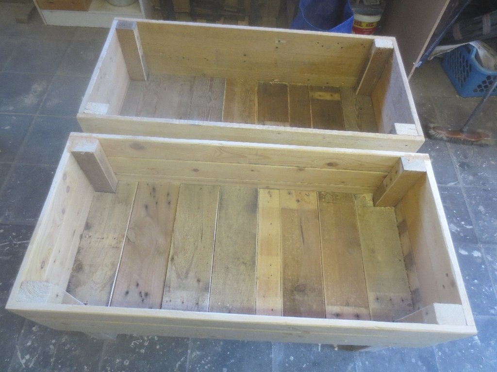 plantenbakken, Tuin en Terras, Bloembakken en Plantenbakken, Ophalen, Nieuw, Hout, Binnen