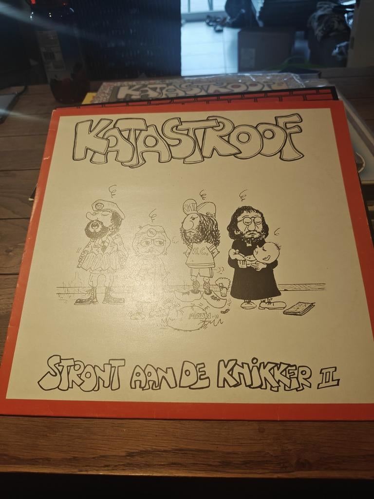 Lp vinyl katastroof stront aan de knikker 2, Ophalen of Verzenden