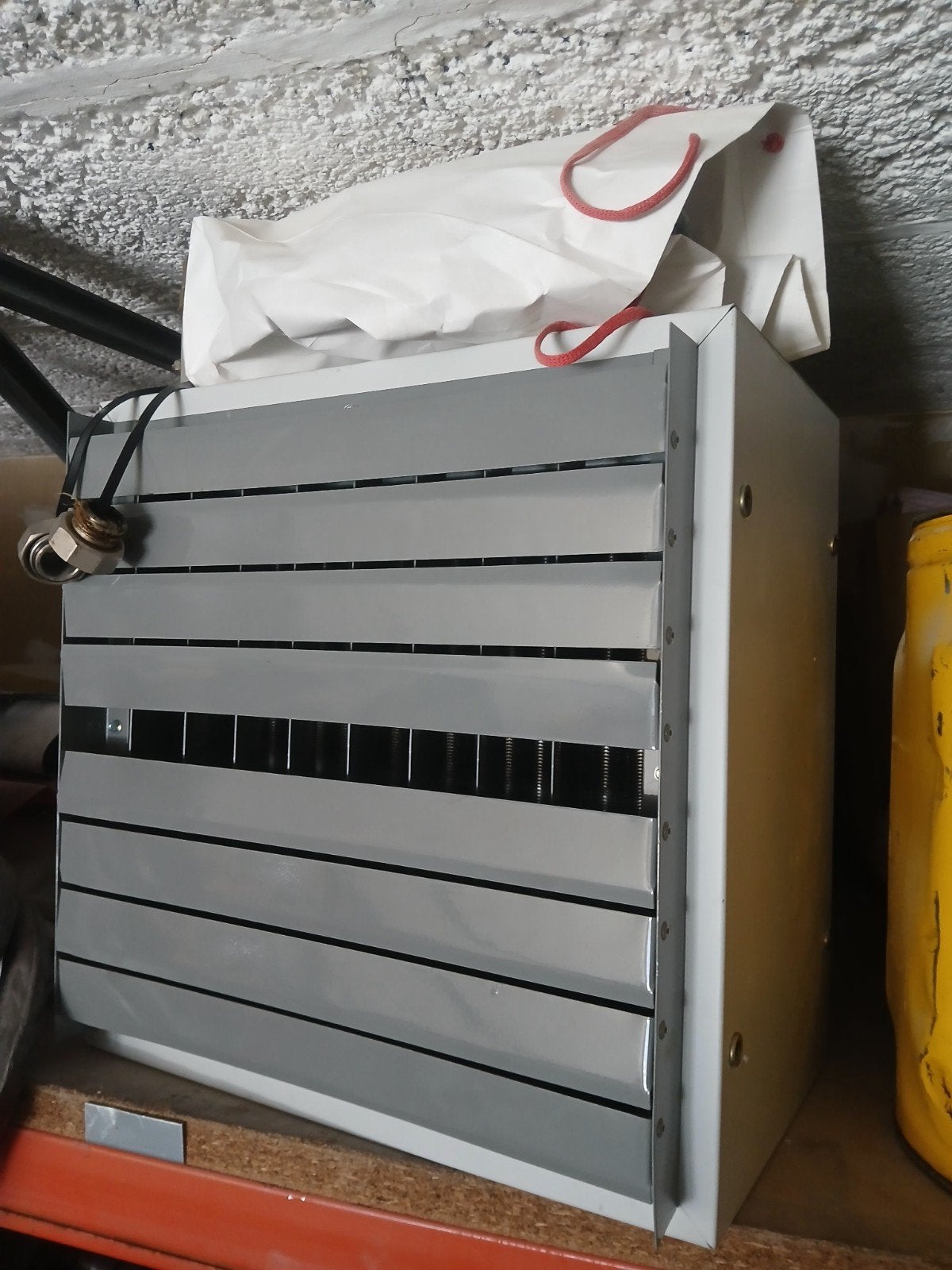 Warmwater lucht verwarmer / ventilo convector, Doe-het-zelf en Bouw, Ophalen, Thermostaat