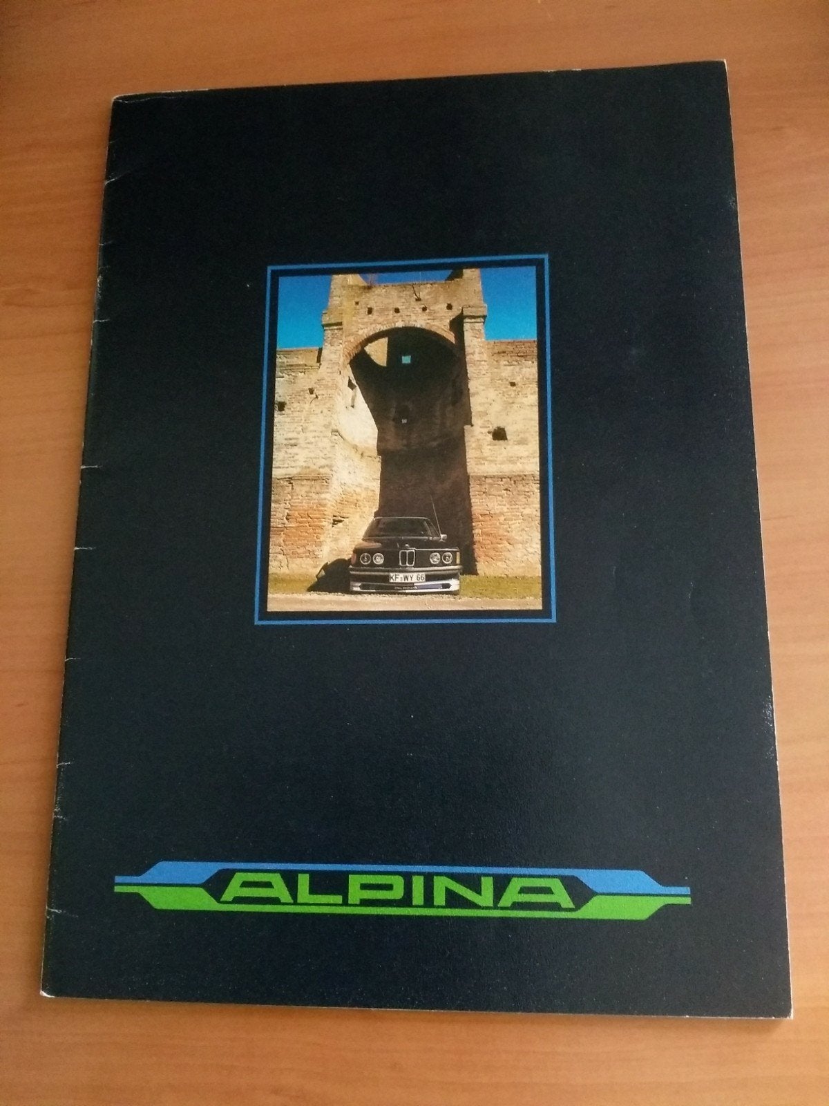 BMW Alpina folder E12 E21 E24 race en straat modellen 1977, Enlèvement ou Envoi, Comme neuf, Dépliant