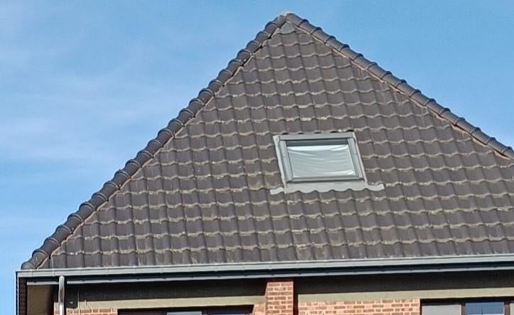 Dakpannen + nokpanne en toebehoren, Doe-het-zelf en Bouw, Dakpannen en Dakbedekking, Ophalen, Dakpannen
