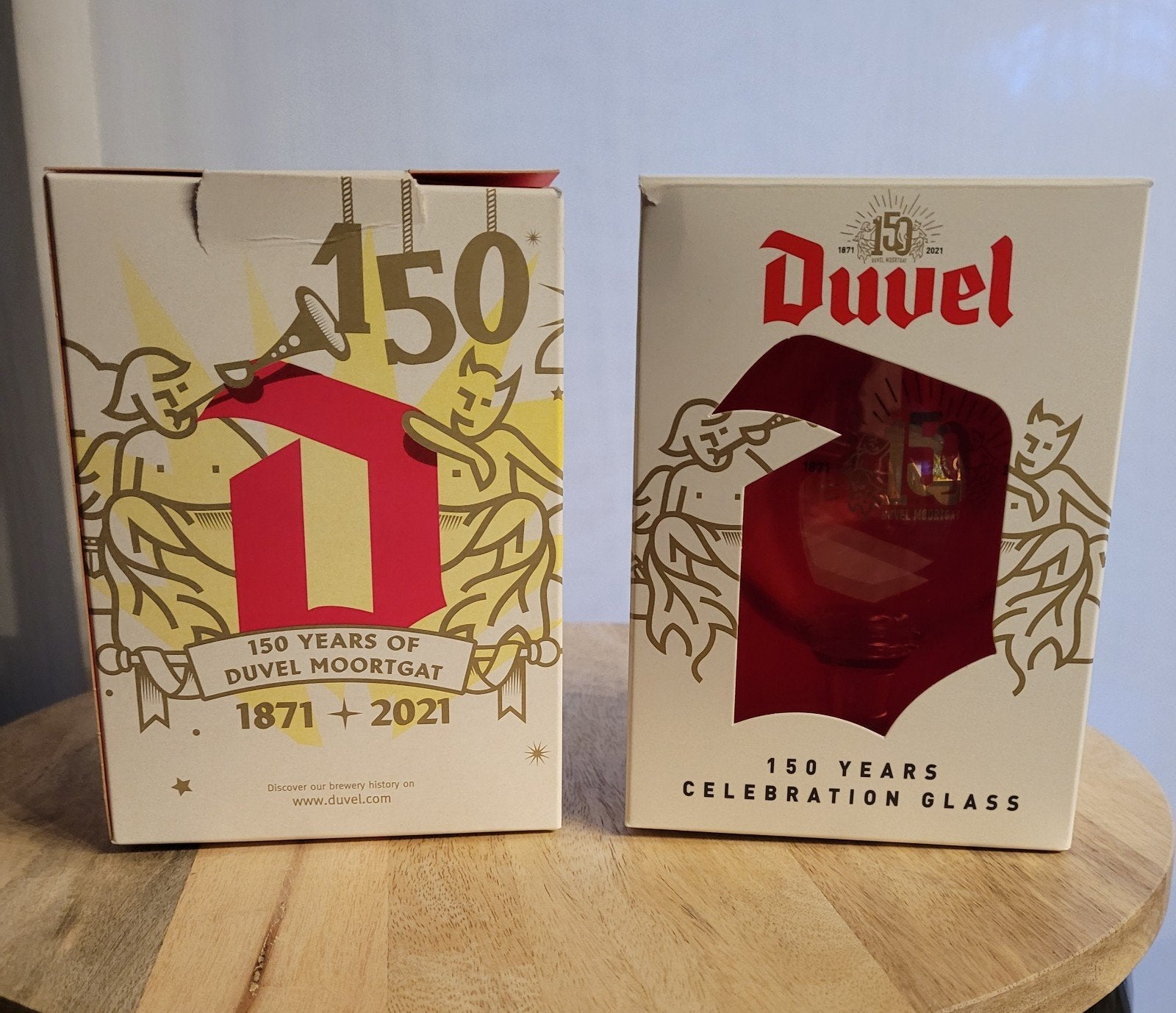 2 Duvelglazen150 years celebration ...Nieuw, Ophalen of Verzenden