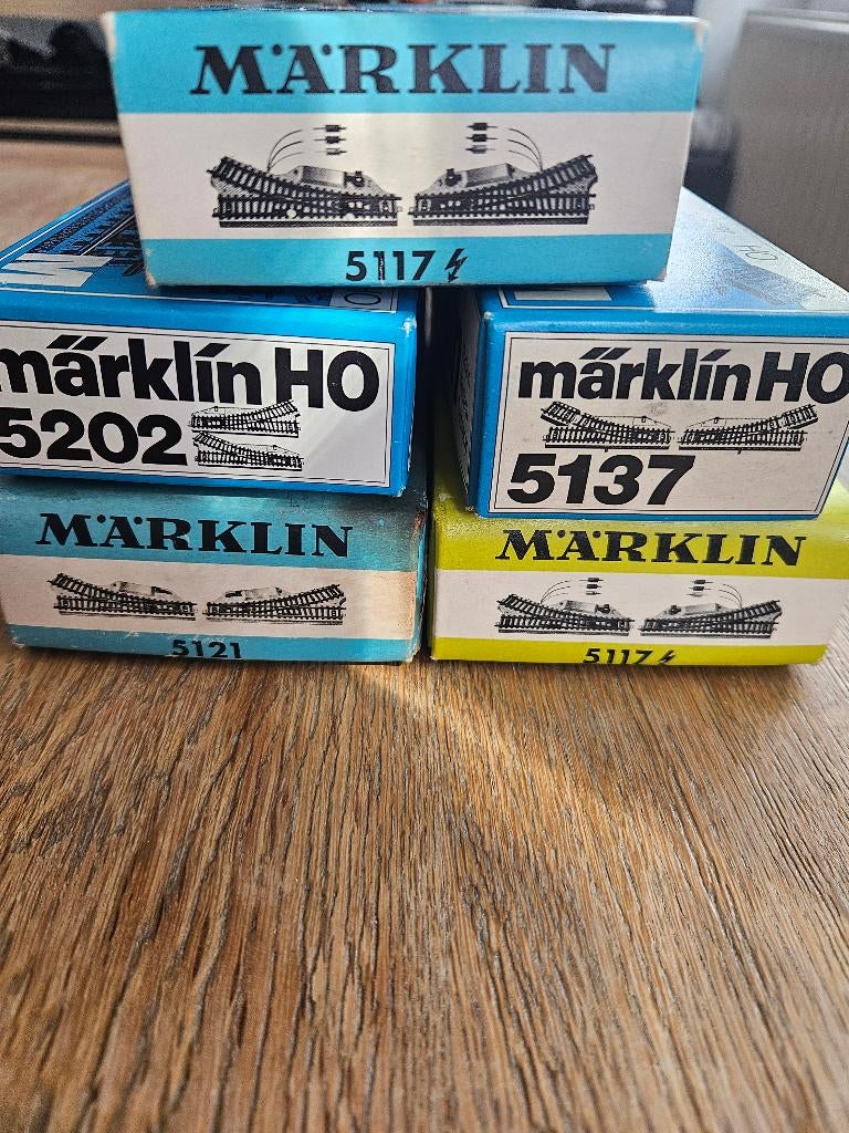 Aiguillage marklin, Courant alternatif, Rails, Enlèvement, Utilisé