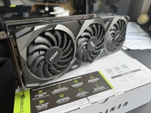 MSI Ventus RTX 3080, Informatique & Logiciels, Cartes vidéo, Enlèvement ou Envoi, GDDR6, PCI-Express 4, Comme neuf