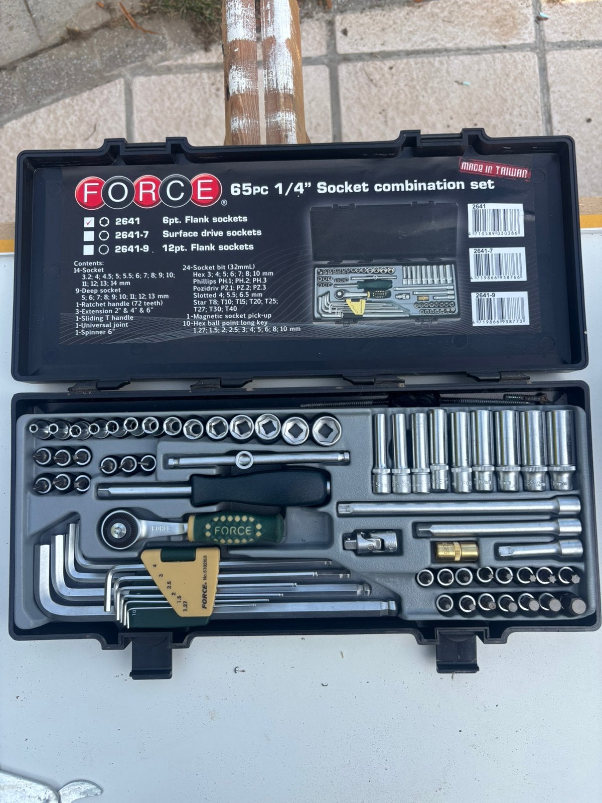 Force doppenset, Doe-het-zelf en Bouw, Ophalen