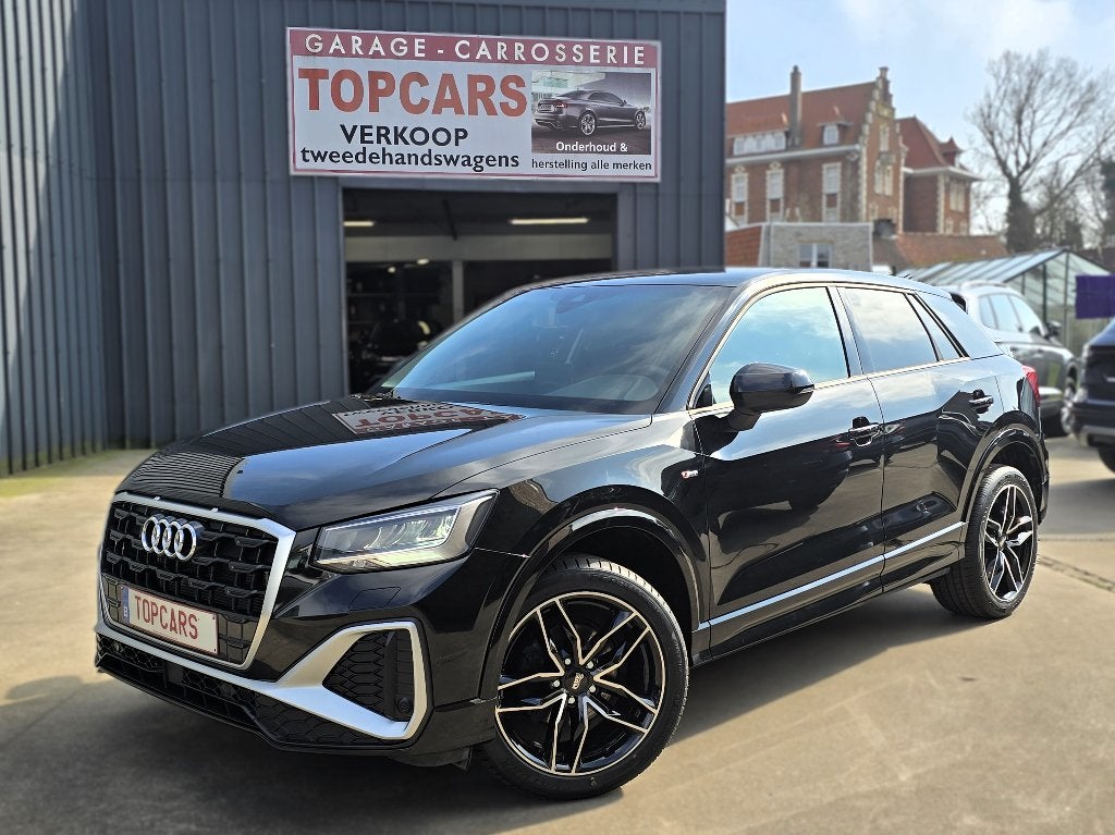 ✔AUDI Q2 35TFSi S line S tronic model 2025 35000km ° Leder.., Autos, Audi, Cuir, Achat, Entreprise, Noir