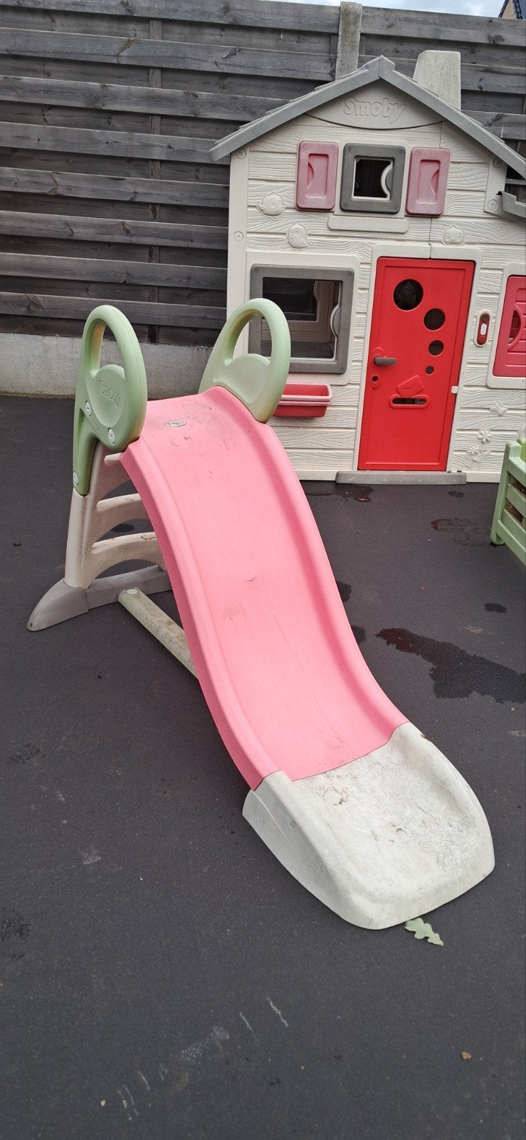 smoby speelhuisje en glijbaan, Kinderen en Baby's, Ophalen, Gebruikt