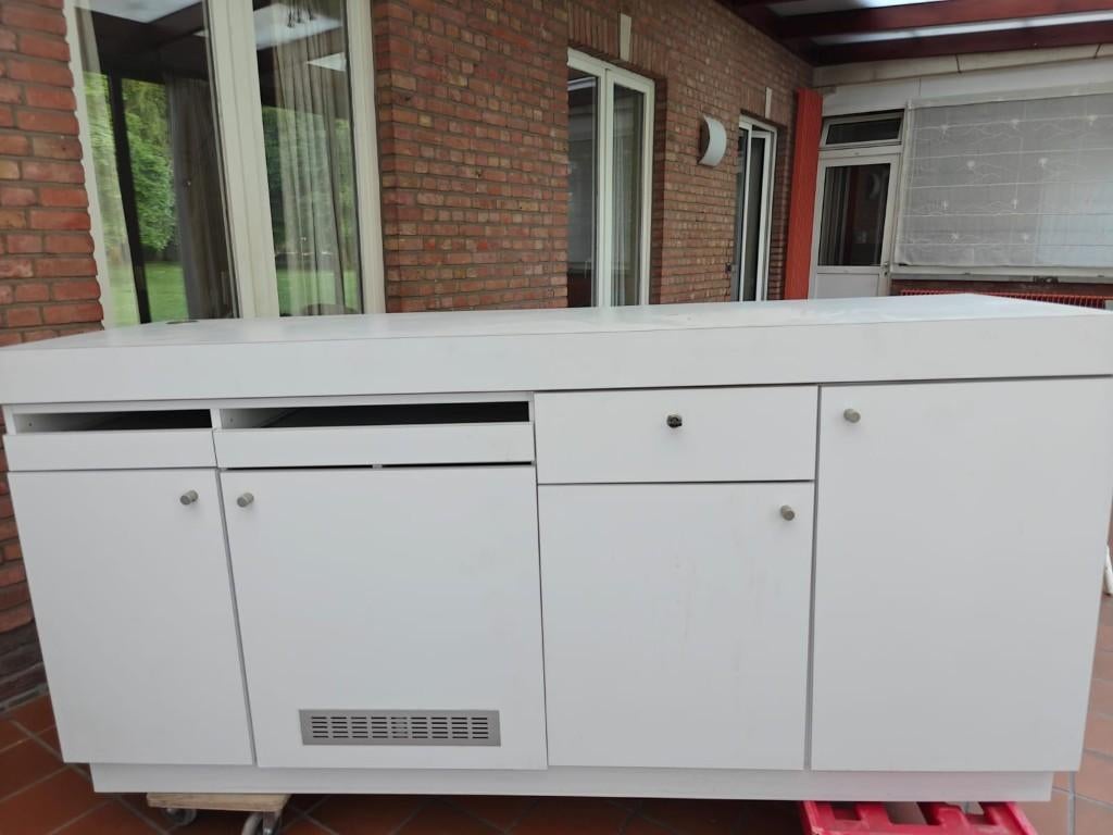 Toonbank / kast voor winkel of horeca, Ophalen, Gebruikt