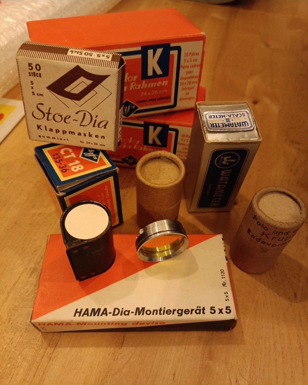 Vintage set met analoge rekwisieten voor foto's/retro-decor, Ophalen of Verzenden