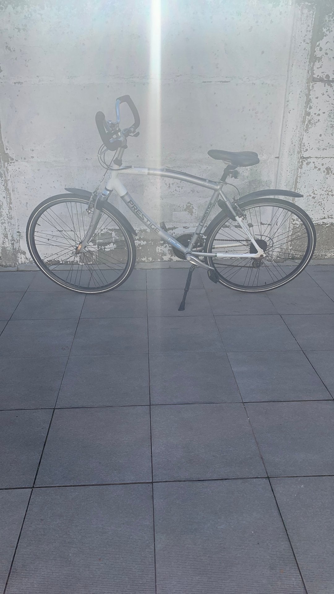 De gebruikte herenfiets., Ophalen, Gebruikt