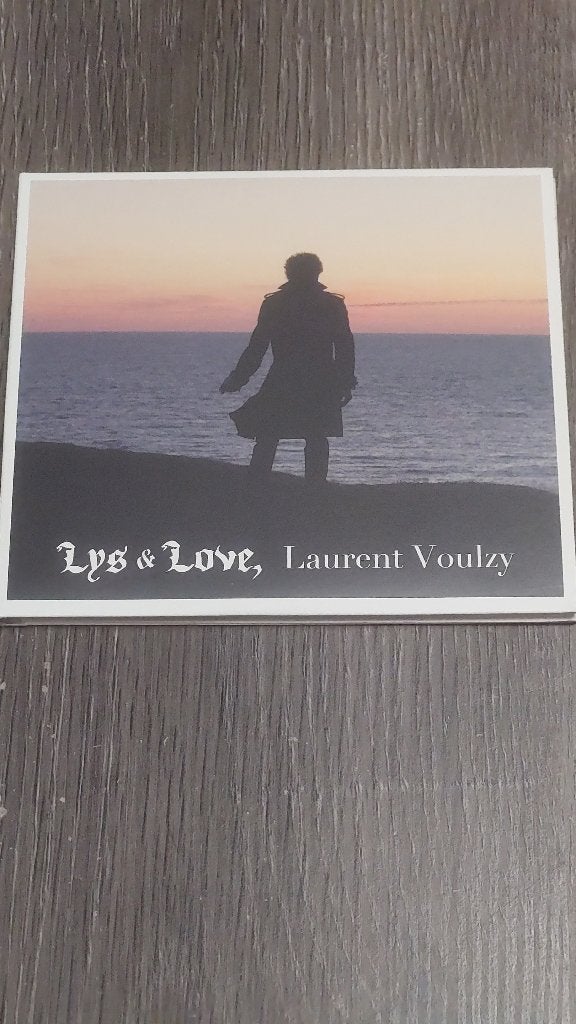 LAURENT VOULZY lys & love CD, Cd's en Dvd's, Cd's | Franstalig, Ophalen of Verzenden, Zo goed als nieuw, Album, Digipak