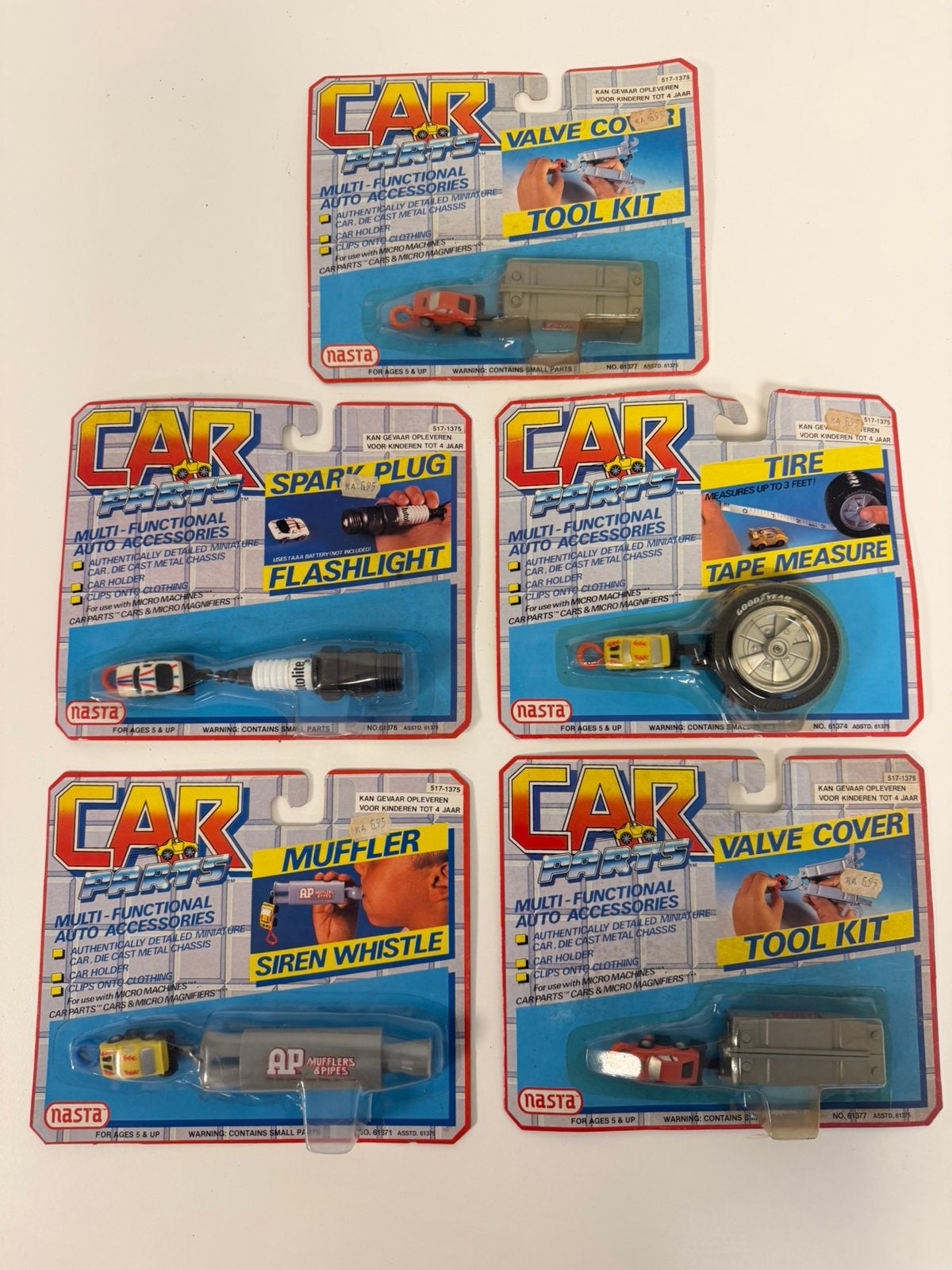 Pièces de voiture Nasta Vintage 1988 Micro Machines NOS toys, Collections, Enlèvement ou Envoi, Neuf