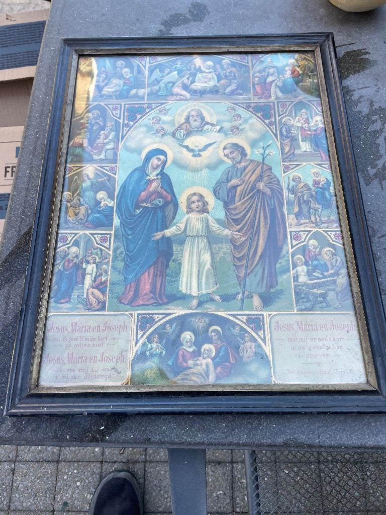 Christelijke kader, Antiek en Kunst, Ophalen