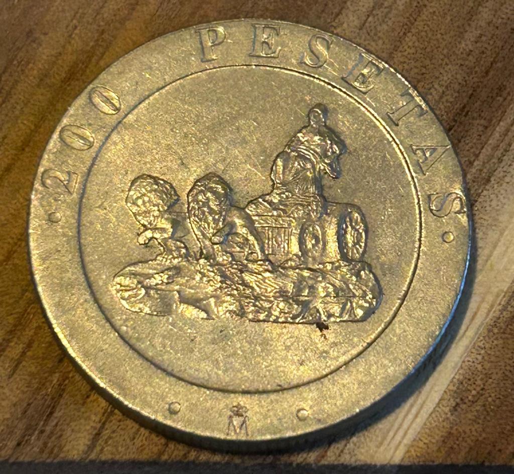 Spanje 200 peseta 1990, Ophalen of Verzenden