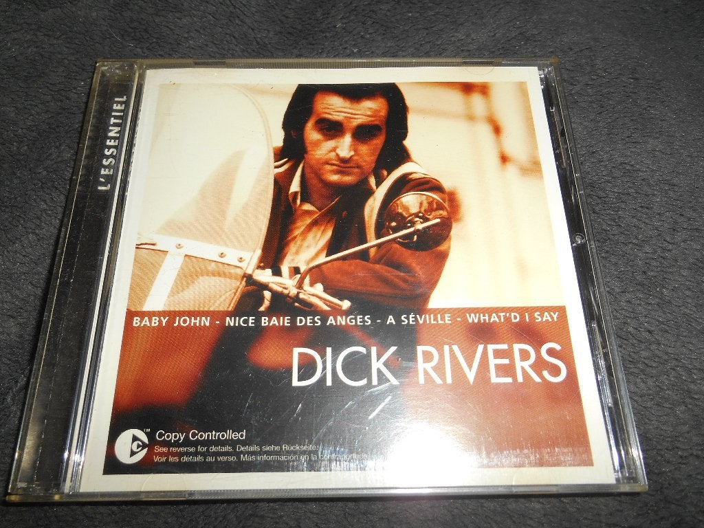 CD Dick Rivers " l ' essentiel", CD & DVD, Enlèvement ou Envoi