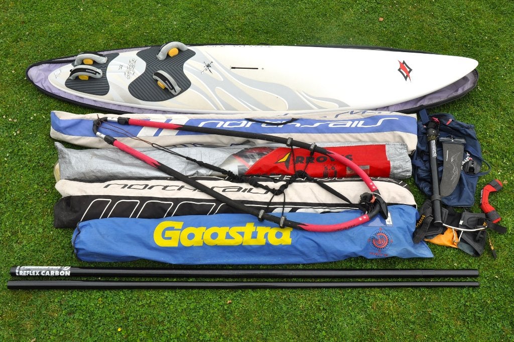 Kit freeride Naish Enduro 120L prêt à l'emploi, Sports nautiques & Bateaux, Planche à voile, Naish, Avec rallonge de mât, Ensemble complet