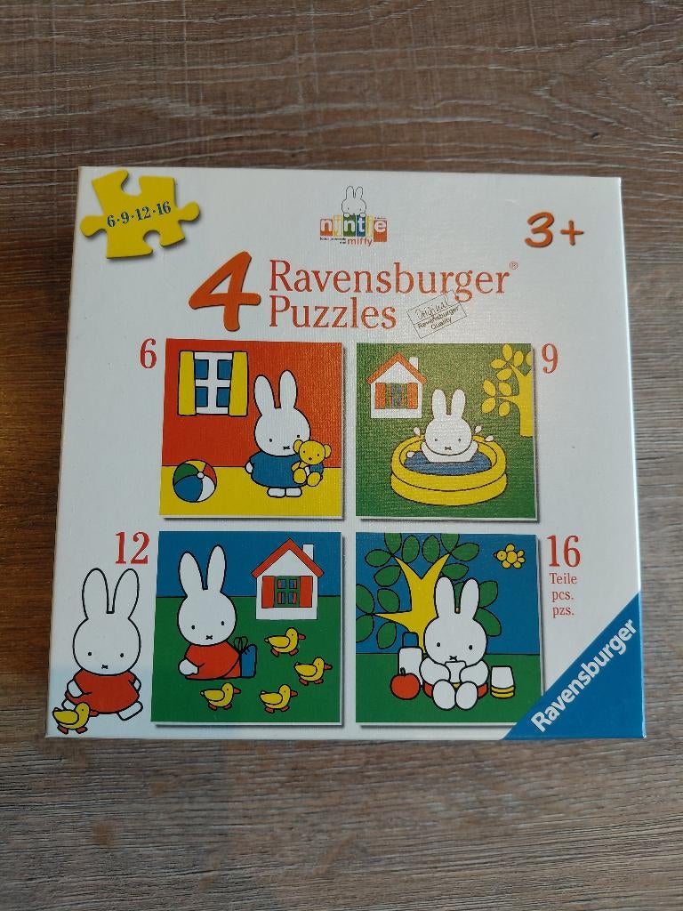 Puzzel Nijntje, Enlèvement, 10 à 50 pièces, Comme neuf, 2 à 4 ans