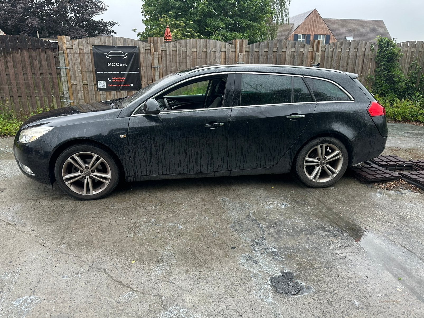Opel insignia 2.0cdti euro 5, Voorwielaandrijving, Euro 5, Stof, Zwart