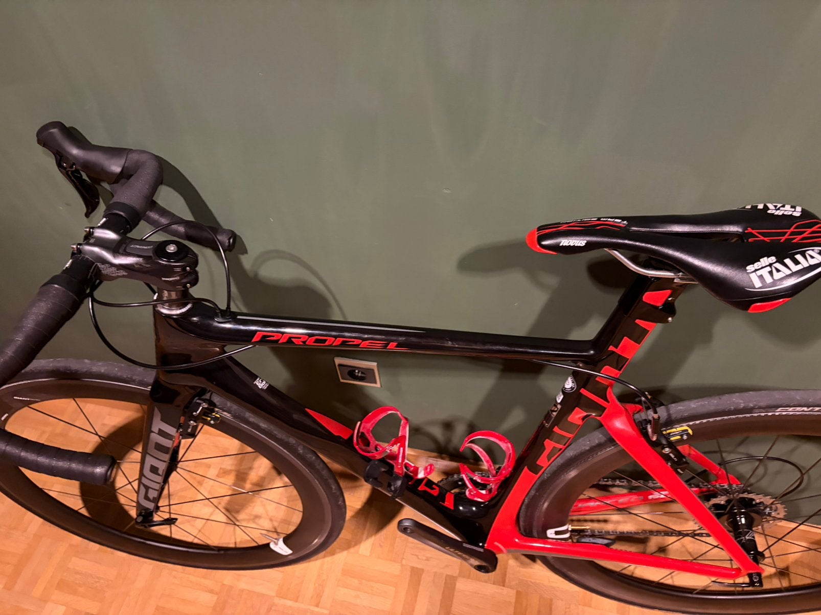 Racefiets Giant Propel carbon vanaf 1 m 62, Ophalen, Zo goed als nieuw, Carbon, Giant