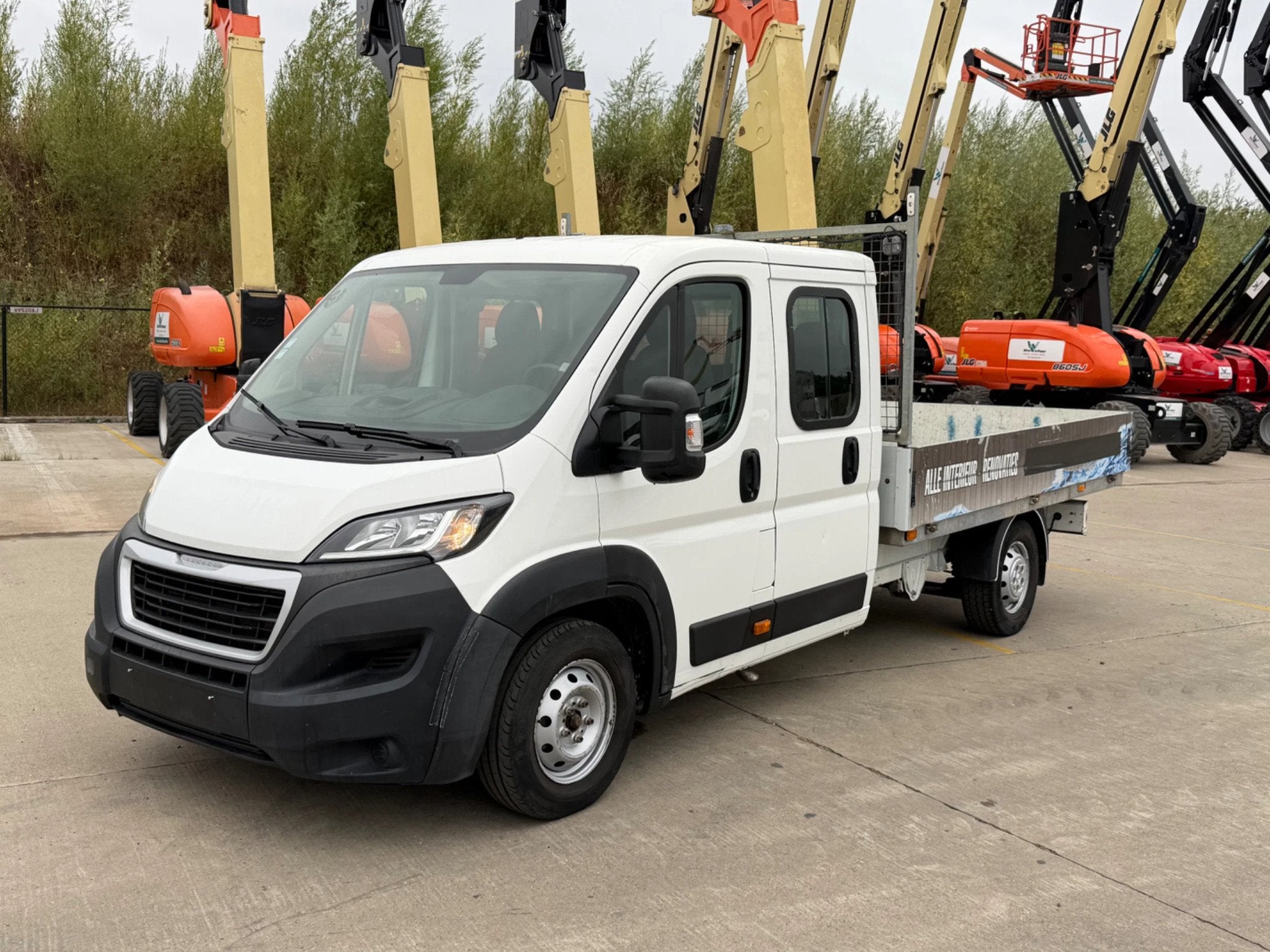Peugeot Boxer 2.2 OPENLAADBAK (bj 2020), Auto's, Gebruikt, Euro 6, Overige brandstoffen, Bedrijf