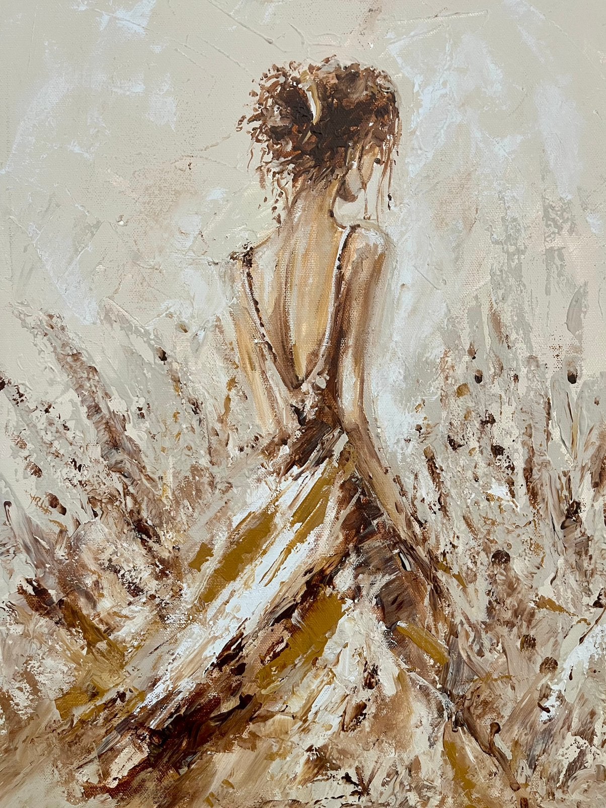 Peinture abstraite romantique Mk Art, Enlèvement ou Envoi