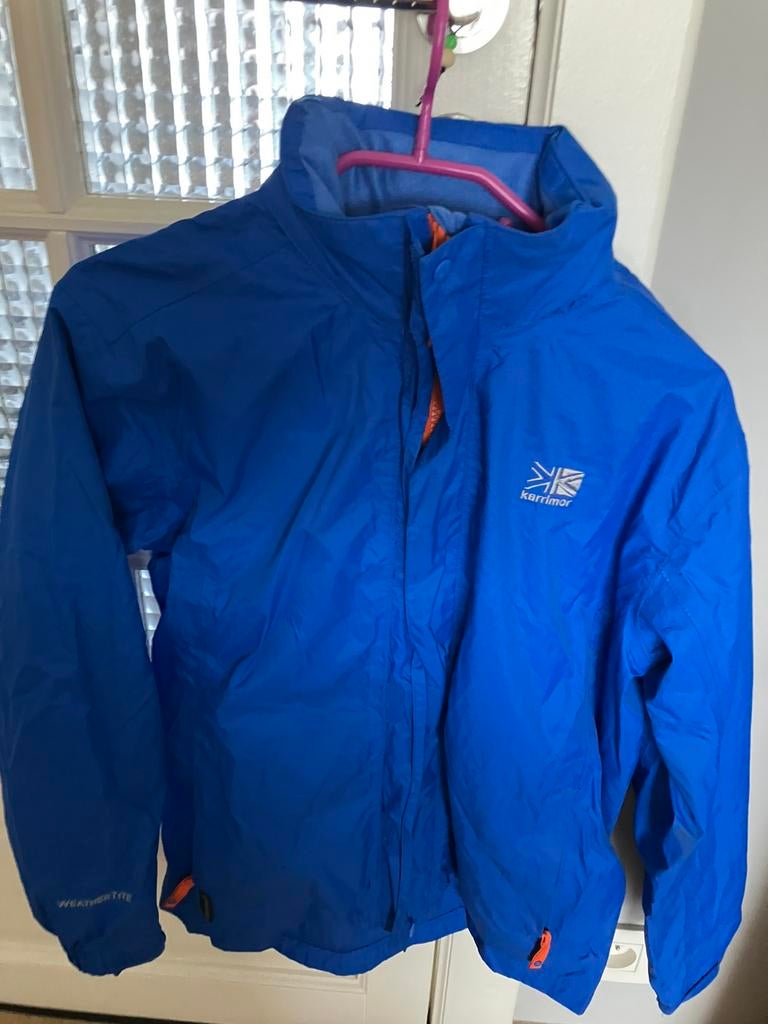 Water- en windbestendige jacket met kap karrimor 13 jaar, Ophalen of Verzenden, Zo goed als nieuw