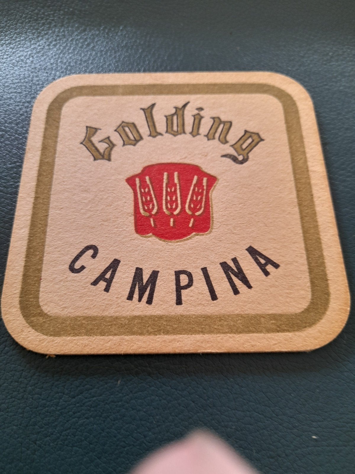 bierviltje golding Campina dessel, Verzamelen, Ophalen of Verzenden