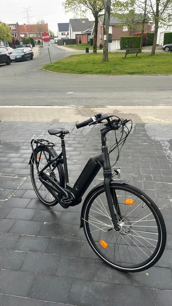 Elekrische Fiets Brooky BB1 Zwart, Fietsen en Brommers, Elektrische fietsen, Zo goed als nieuw, Overige merken, 47 tot 51 cm, 50 km per accu of meer