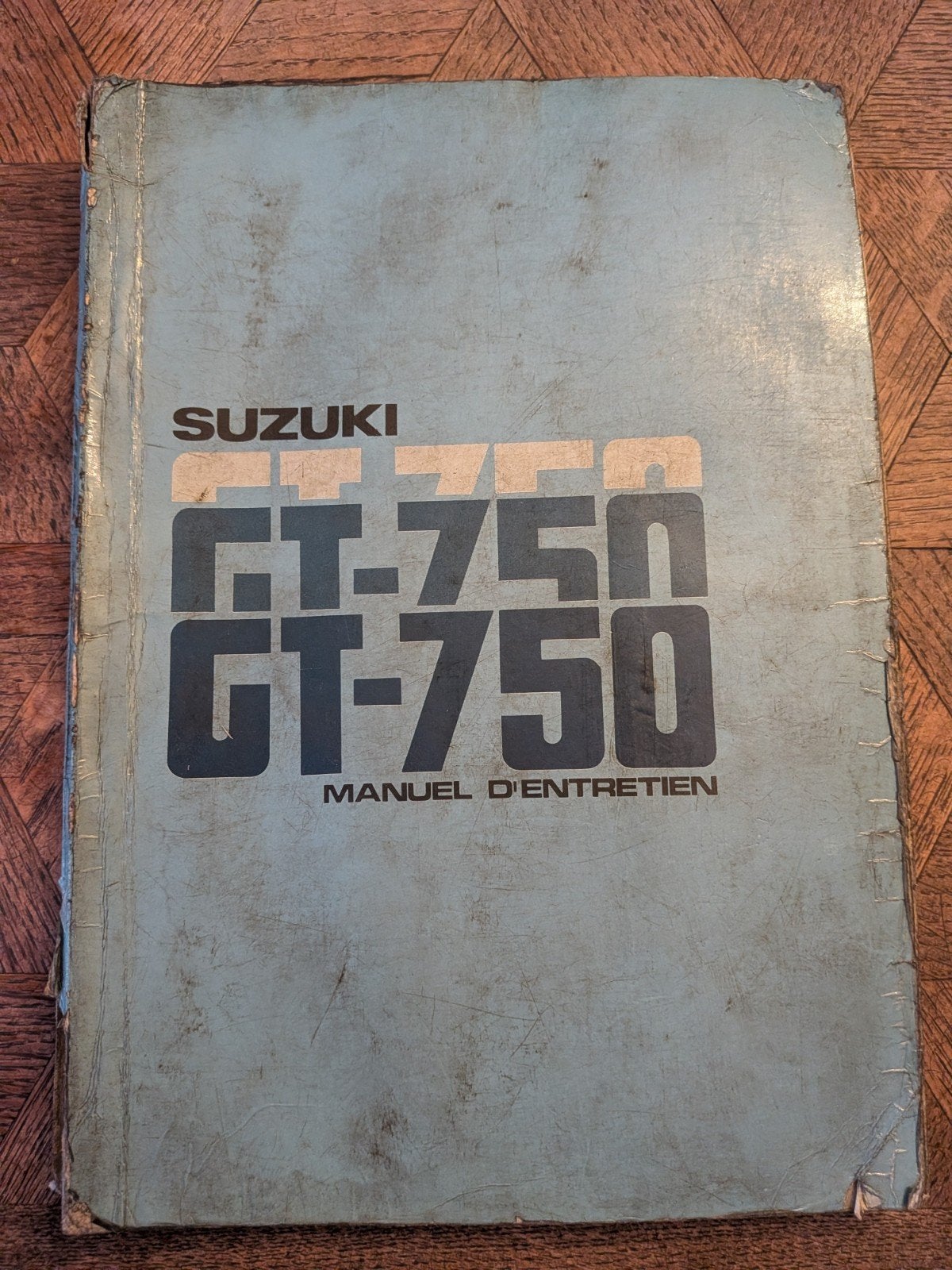 Manuel d'entretien en français Suzuki gt750 de 1972, Livres, Enlèvement