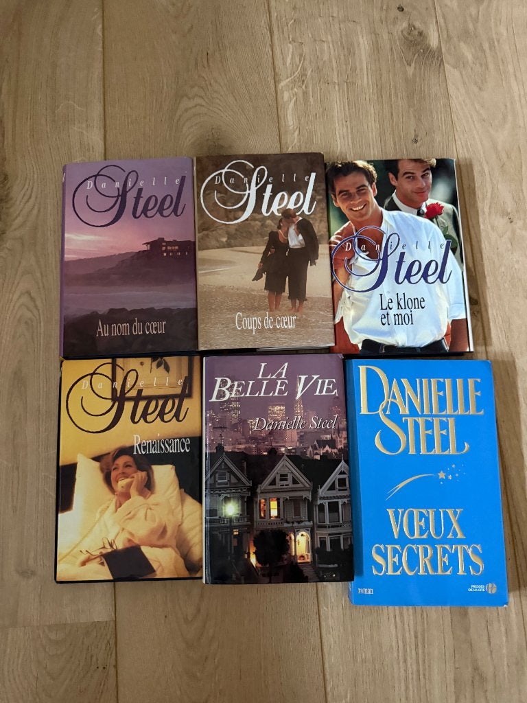Lot de 6 livres Danielle Steel, Boeken, Ophalen of Verzenden, Zo goed als nieuw, Danielle Steel.
