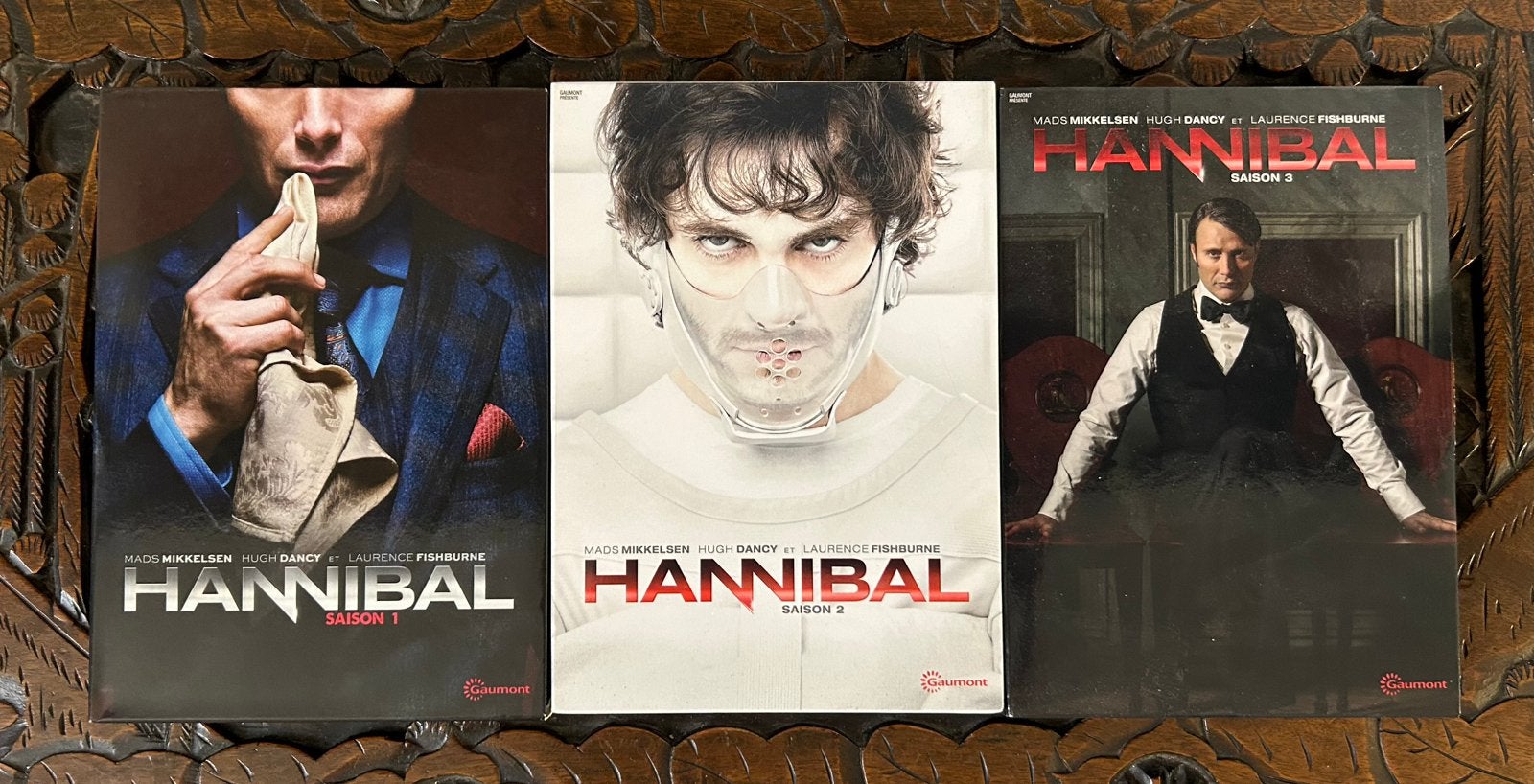 Hannibal série complète, Cd's en Dvd's, Ophalen