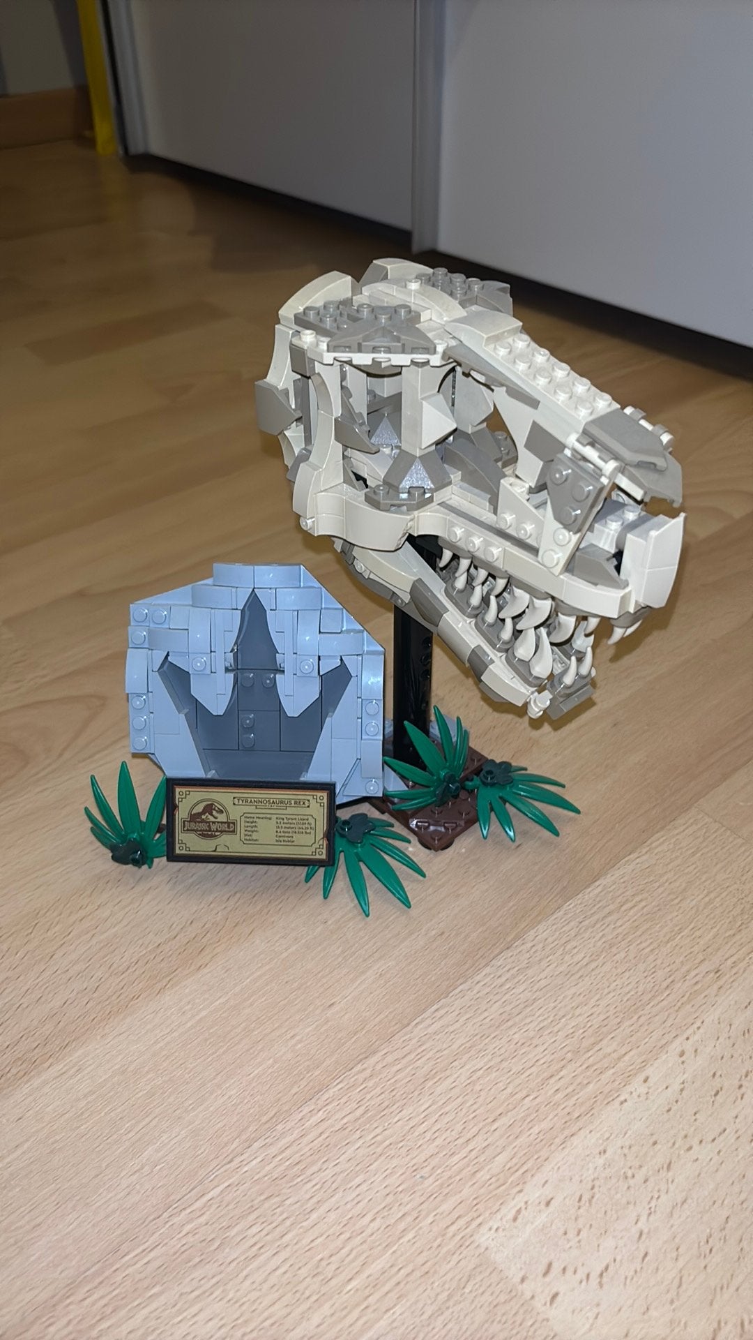 Crâne Lego T-Rex, Enlèvement, Comme neuf