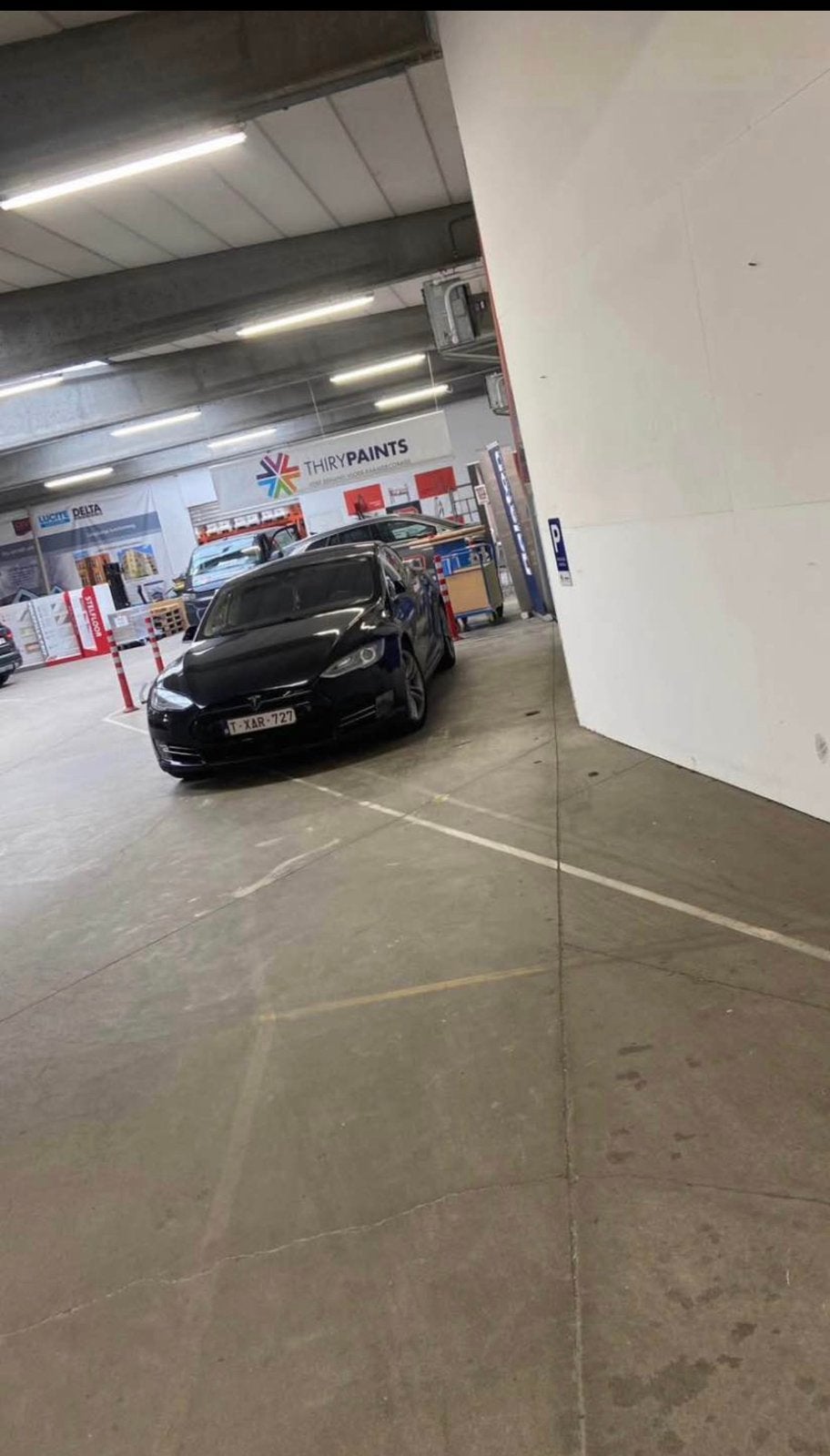 Tesla Model free Supercharger, Autos, Cuir, Achat, Model S, Noir