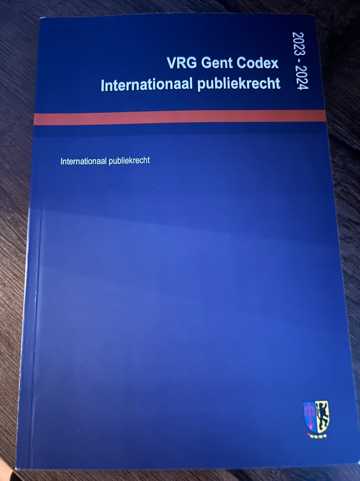 VRG Gent Codex Internationaal publiekrecht, Boeken, Ophalen of Verzenden