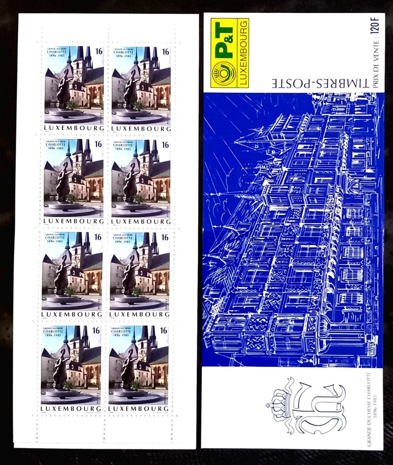 Luxembourg - Grande Duchesse Charlotte Carnet MNH **, Envoi, Luxembourg, Non oblitéré