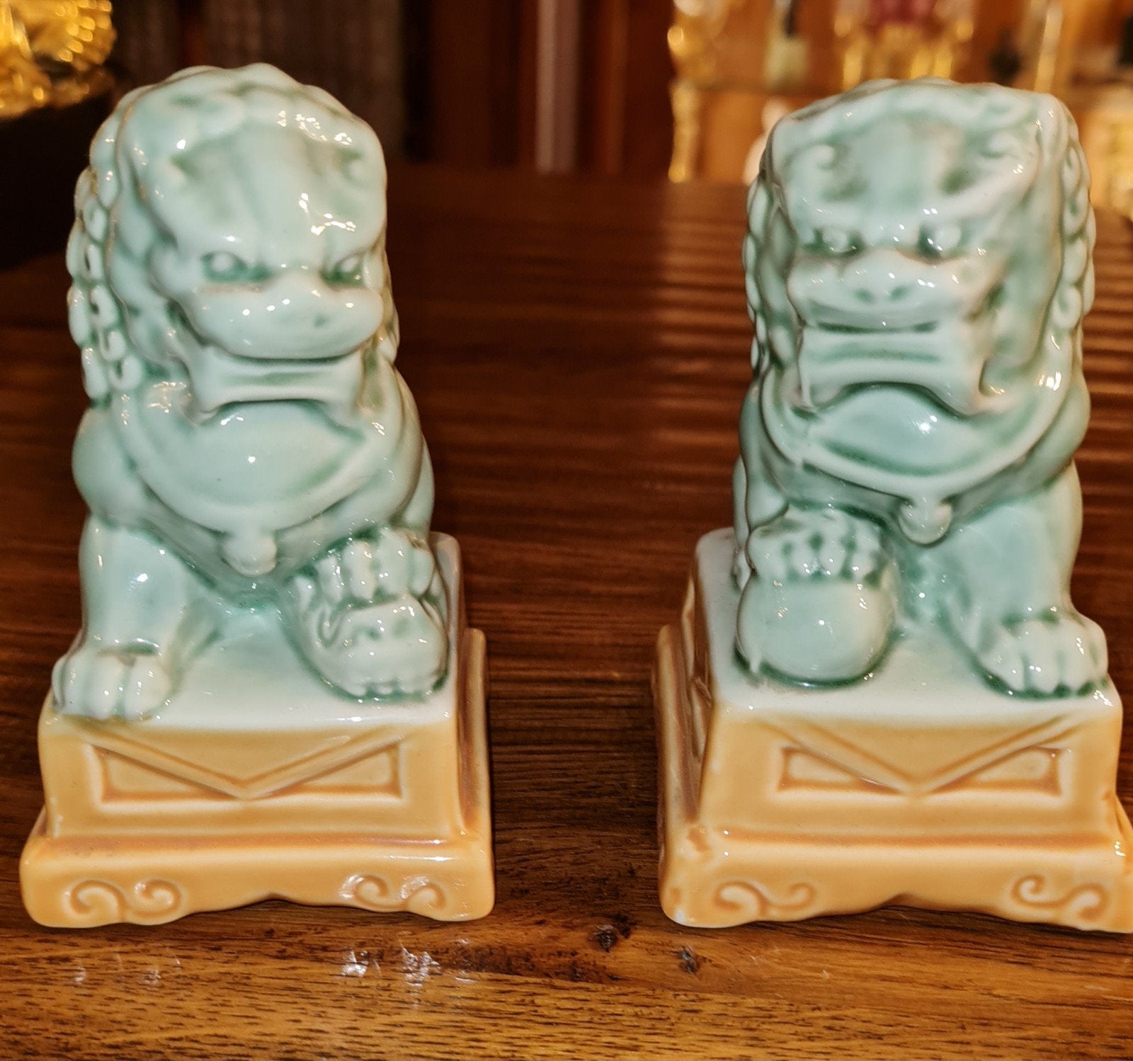 keramiek  Foo dog 11cm, Antiek en Kunst, Ophalen of Verzenden