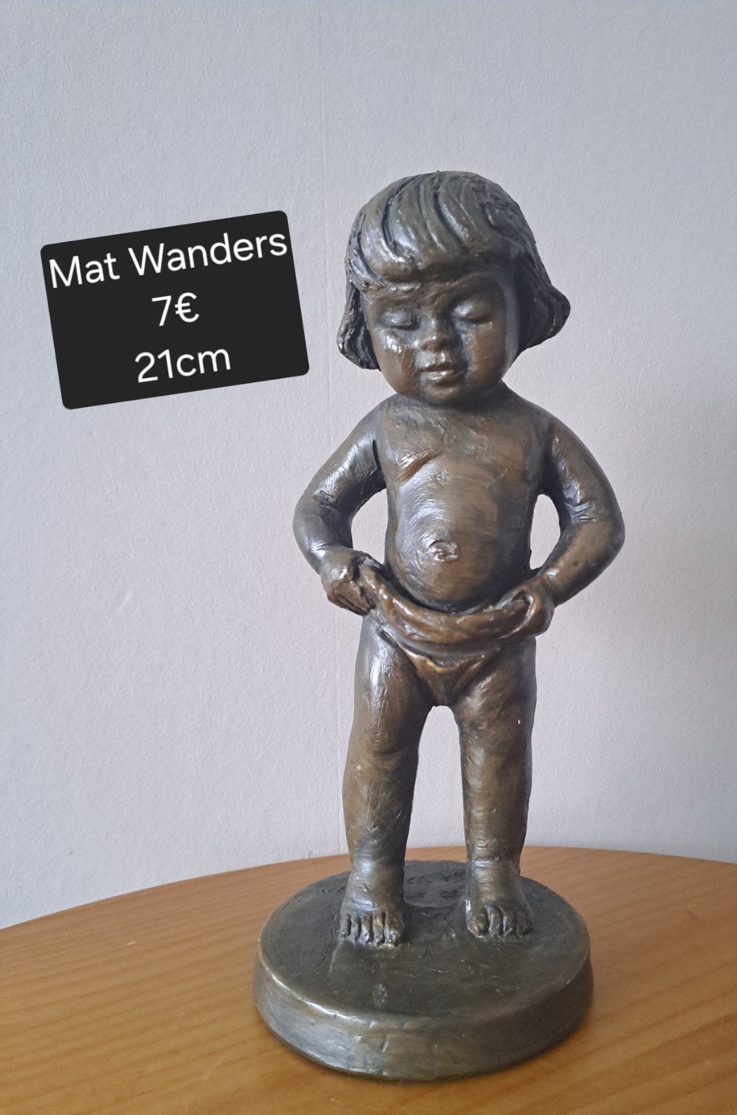 beeldje Mat Wanders, Ophalen of Verzenden