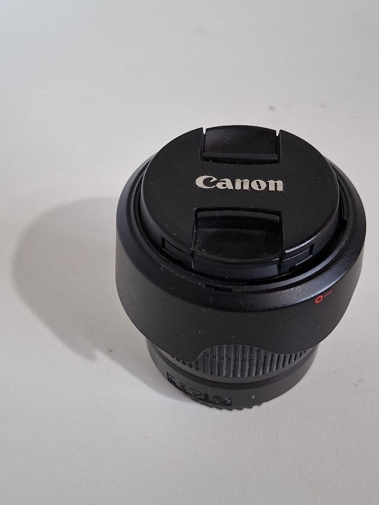 Canon EF-S 18-55mm IS (image stabilizer), Audio, Tv en Foto, Ophalen, Canon, Zo goed als nieuw, Standaardlens