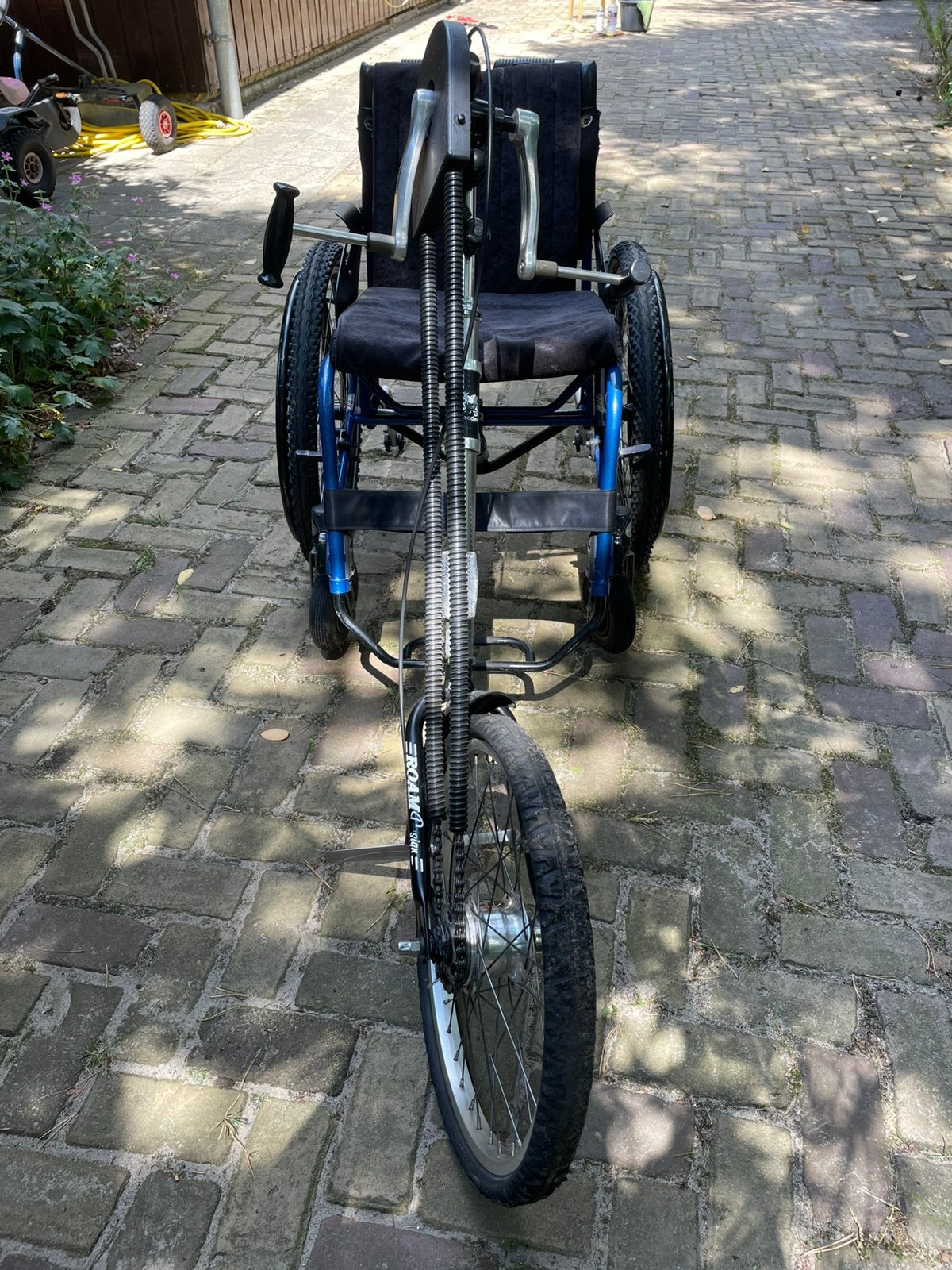 Rolstoel met loskoppelbare handbike, Diversen, Rolstoelen, Ophalen, Gebruikt