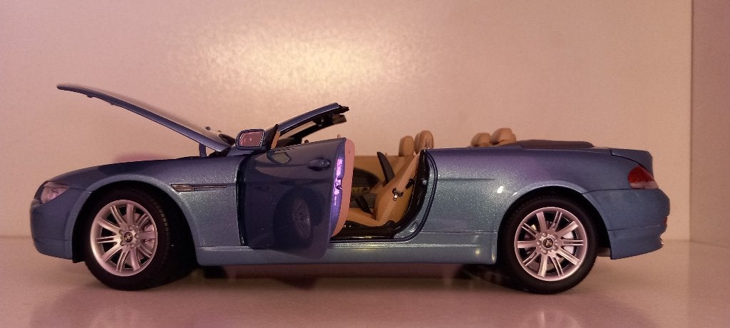 1/18 BMW E64 645 Ci CONVERTIBLE SOFT TOP 2005 KYOSHO, Ophalen of Verzenden, Nieuw, Auto, Kyosho