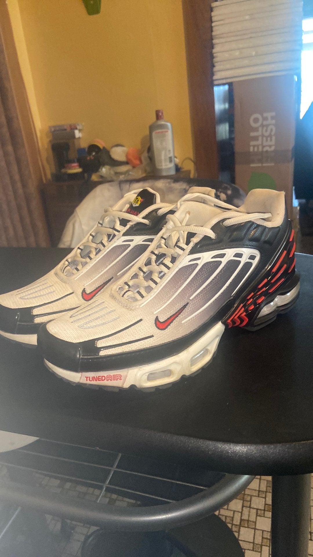 NIKE AIRE MAX PLUS 3 ZGAN, Vêtements | Hommes, Chaussures, Enlèvement ou Envoi, Comme neuf, Chaussures de sport, Blanc
