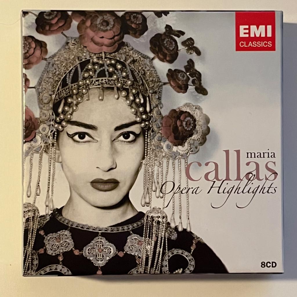 Maric Callas - Opera Highlights - 8CD, Enlèvement ou Envoi, Coffret, Comme neuf, Romantique