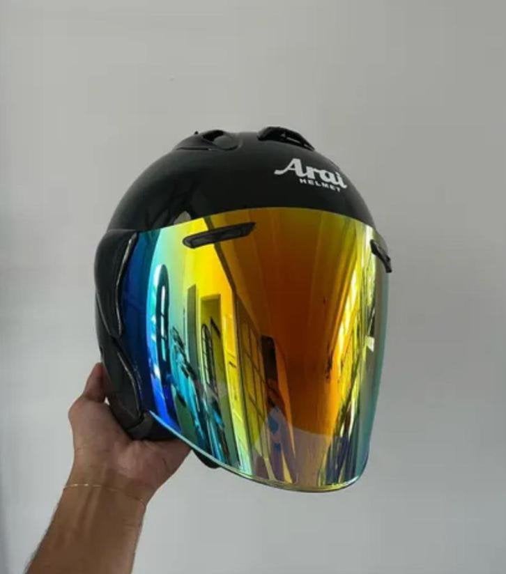 Arai met kleurenvizier, Motos, Enlèvement ou Envoi, XL, Arai