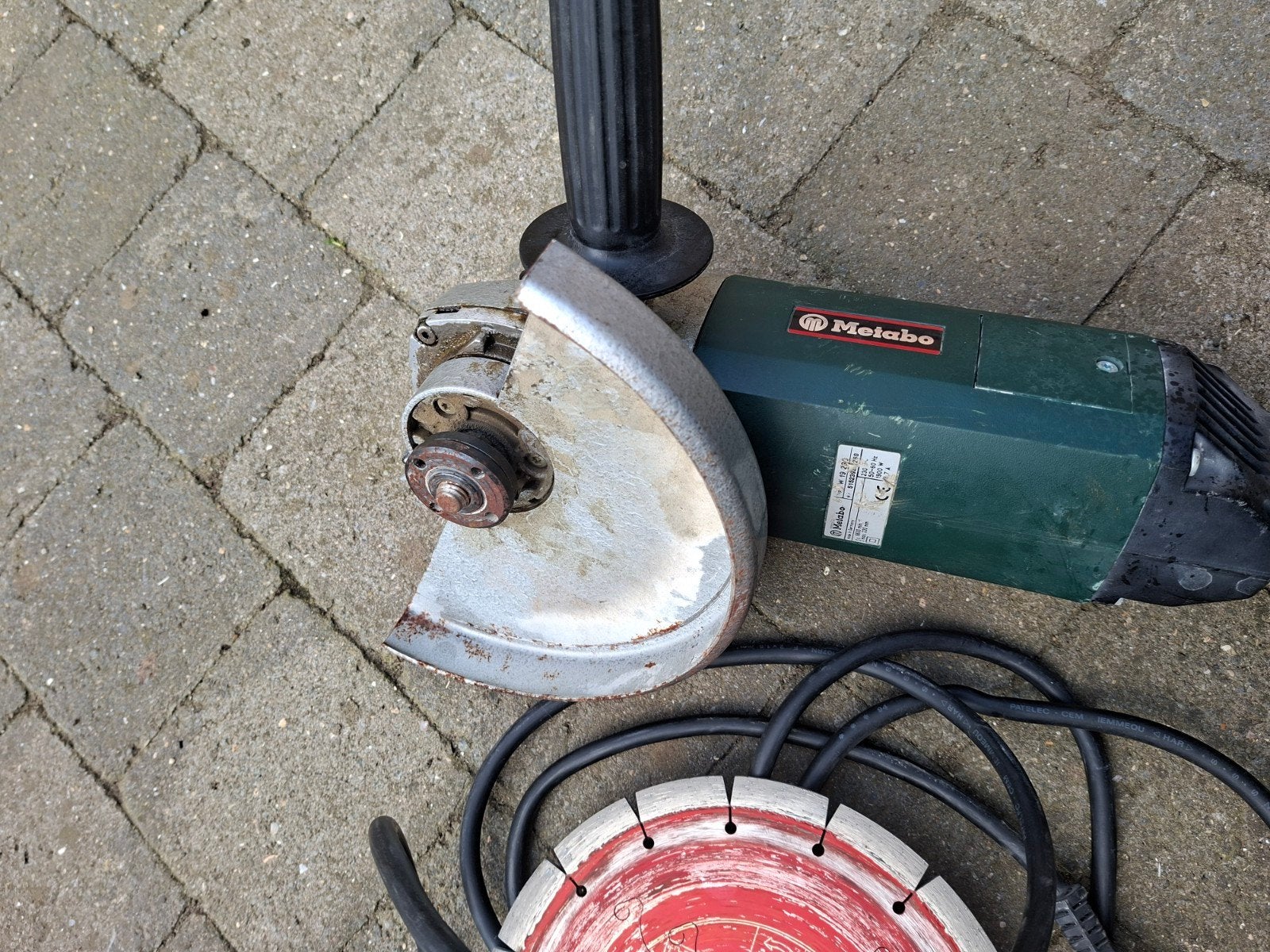 Meuleuse metabo, Bricolage & Construction, Enlèvement, Utilisé, 1000 watts ou plus, Meuleuse d'angle