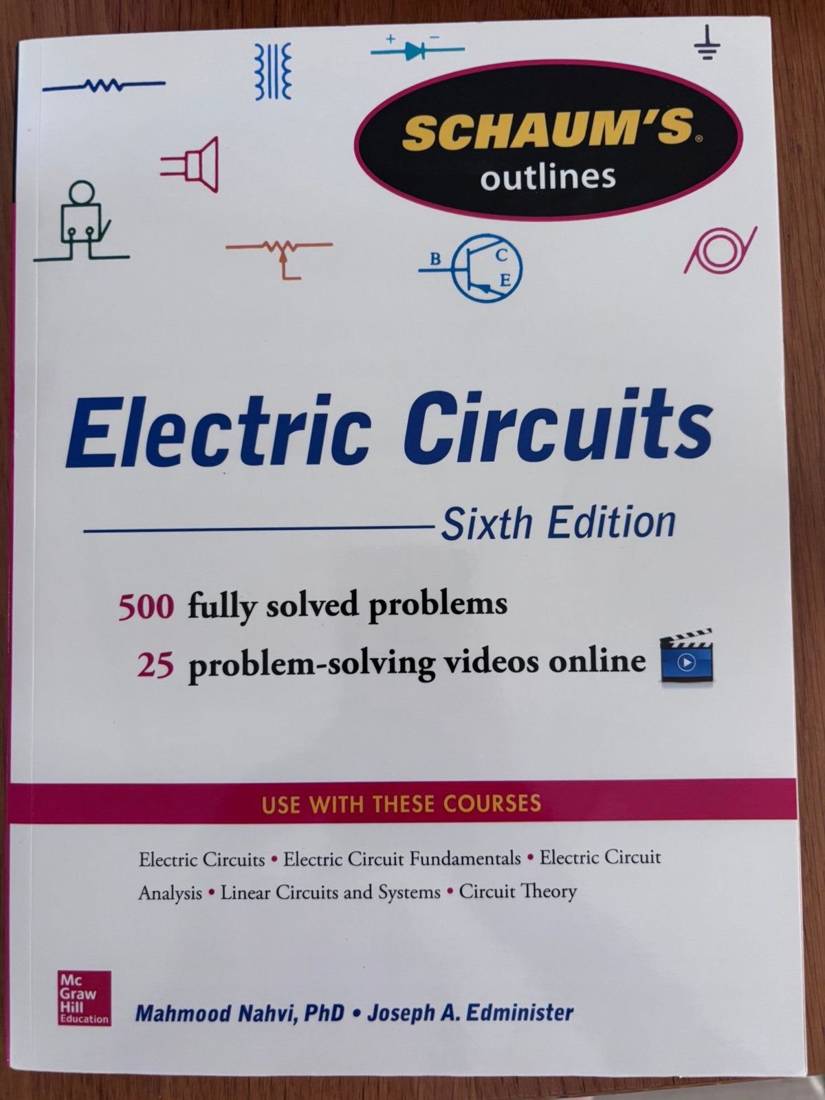 Schaum’s Outline – Electric Circuits (Sixth Edition), Boeken, Ophalen, Zo goed als nieuw