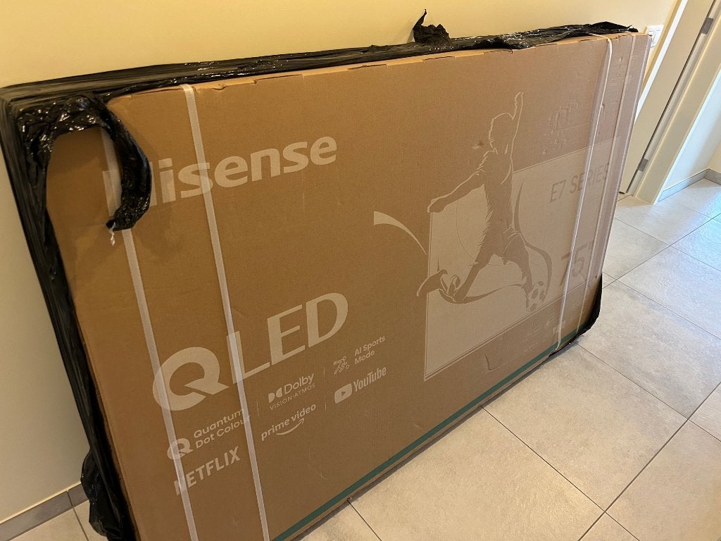 smart tv 189 cm 75 inch diagonaal Hisense nieuw nog verpakt, Ophalen, Nieuw, 100 cm of meer, 4k (UHD)