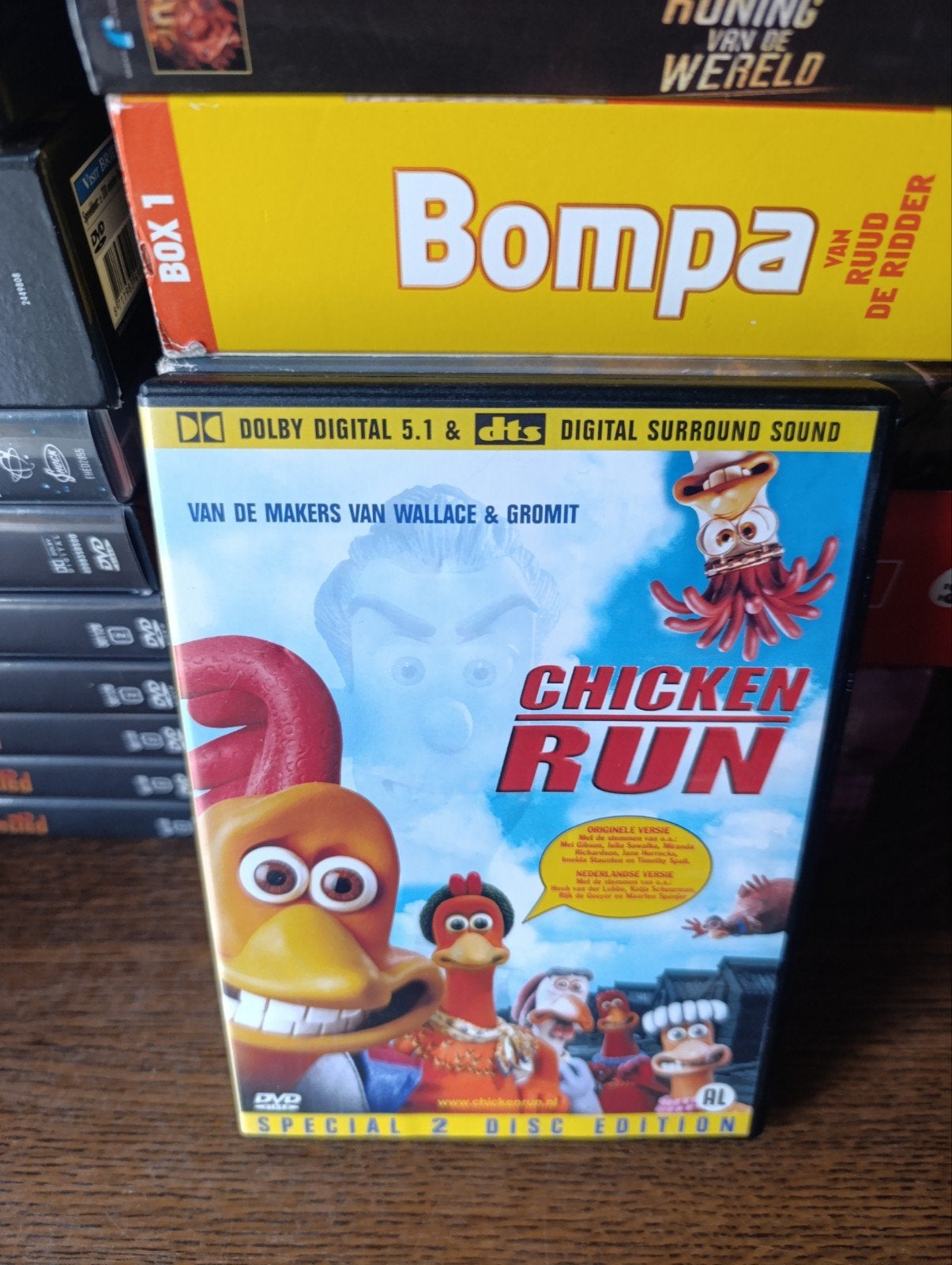 dvd Chicken Run Vlaamse versie, Cd's en Dvd's, Ophalen of Verzenden