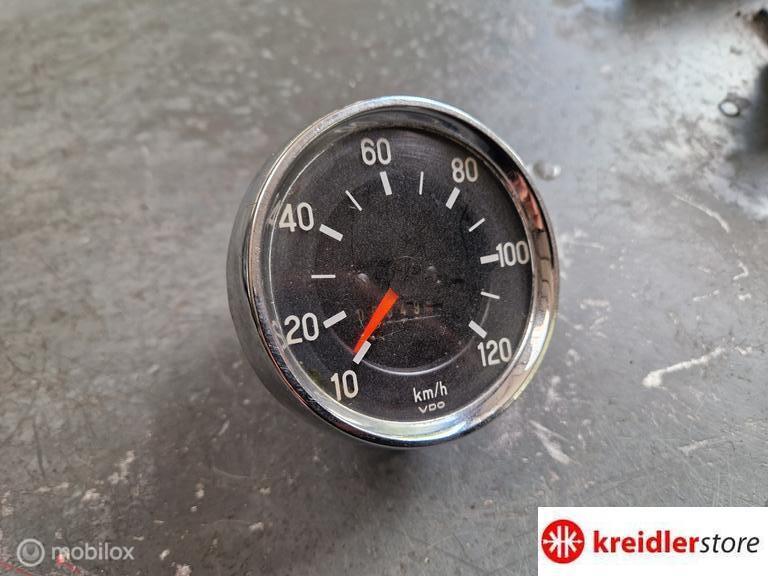Kreidler VDO km teller voor cockpit zeer nette staat, Fietsen en Brommers, Gebruikt, Kreidler, Ophalen of Verzenden, Kreidler