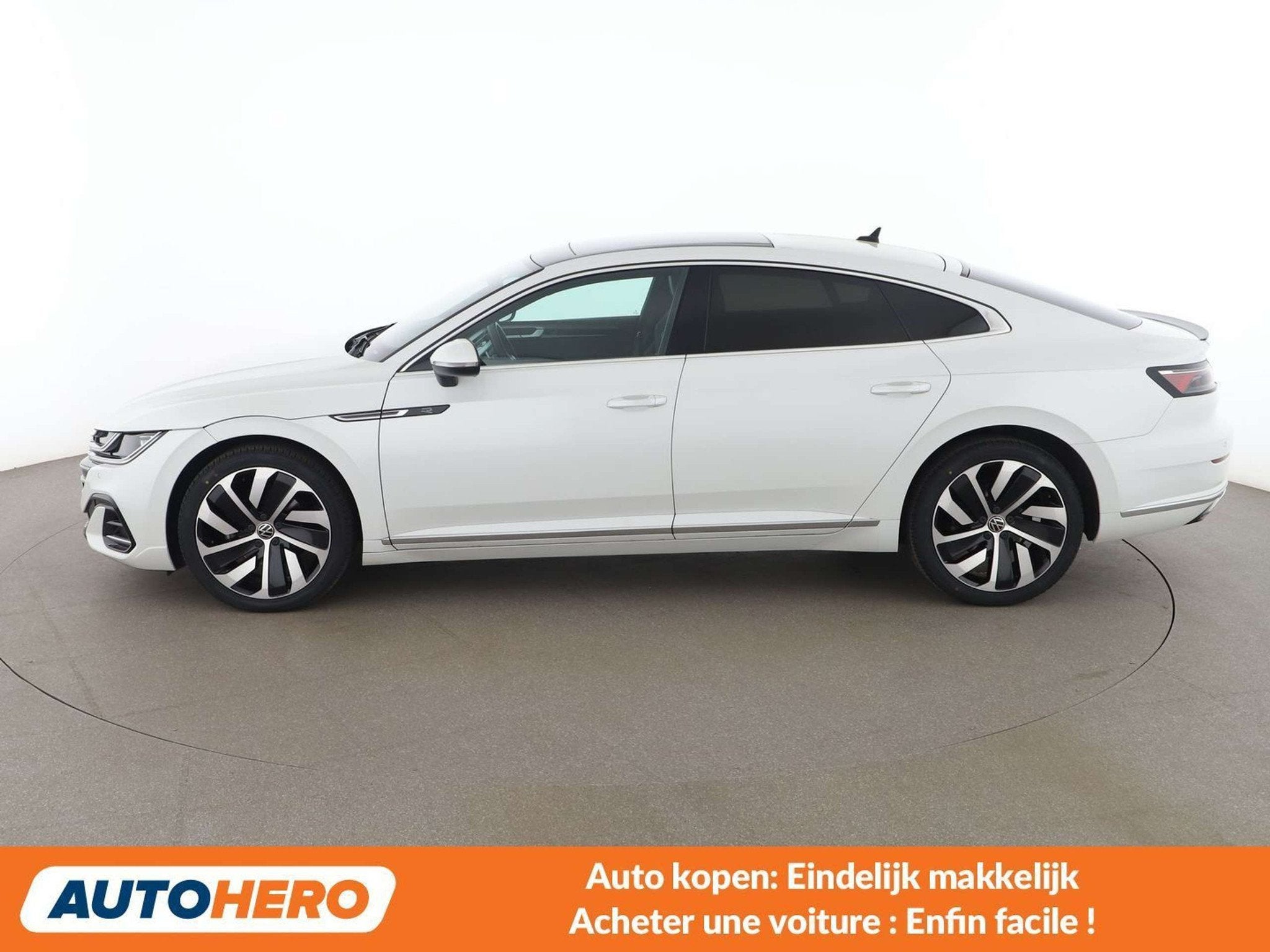 Volkswagen Arteon 1.4 eHybrid R-Line (automatique), Autos, Volkswagen, 218 ch, 5 portes, Automatique, Blanc
